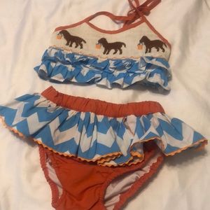 Toddler size 4 bikini